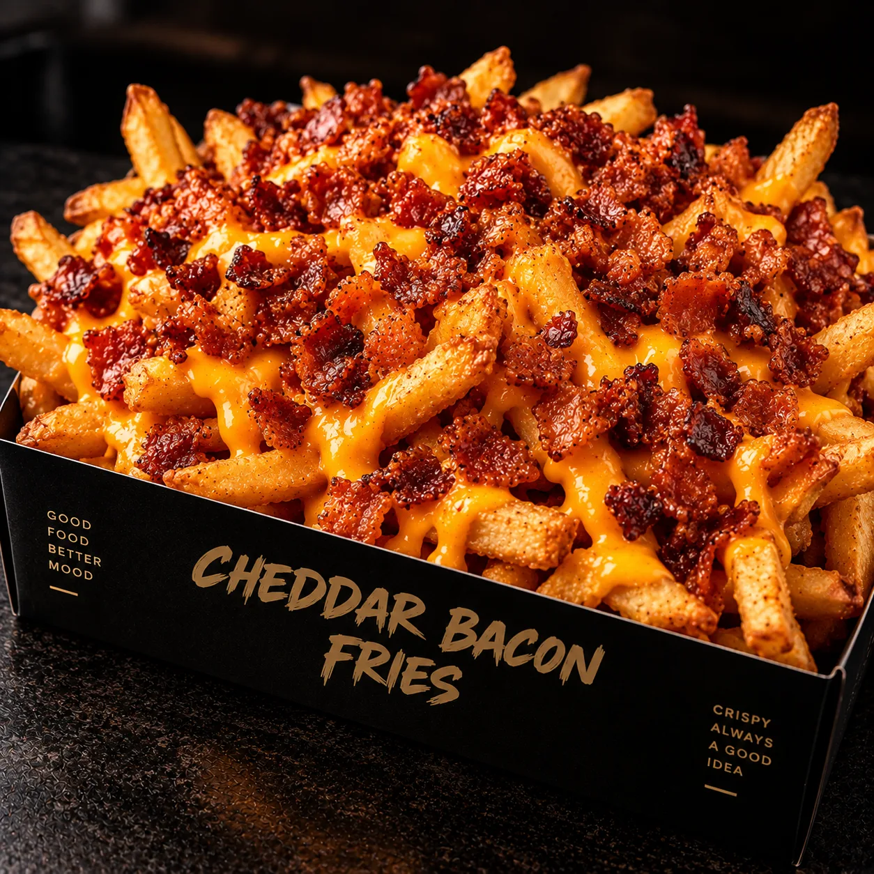 Batatas com Cheddar e Bacon